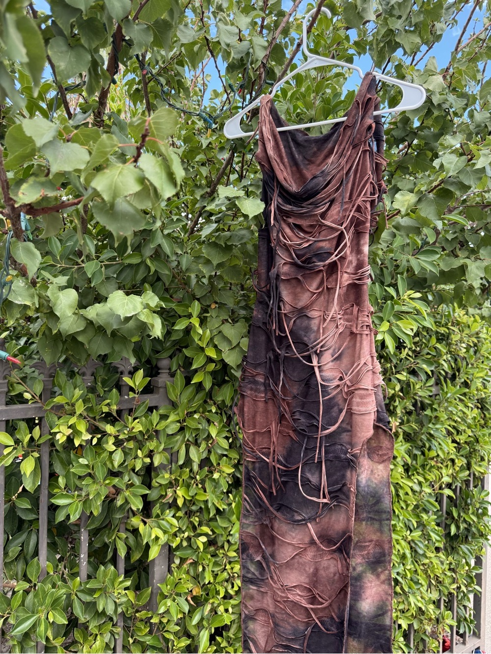 Goth grunge dress Y2K